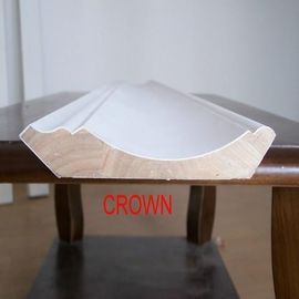 Modanatura di corona di legno su misura di dimensione, modanatura di corona del MDF per la costruzione del Decration